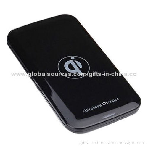 Qi Receiver Wireless Charger for Samsung/HTC/iPhone/Nokia with Genuine Leather